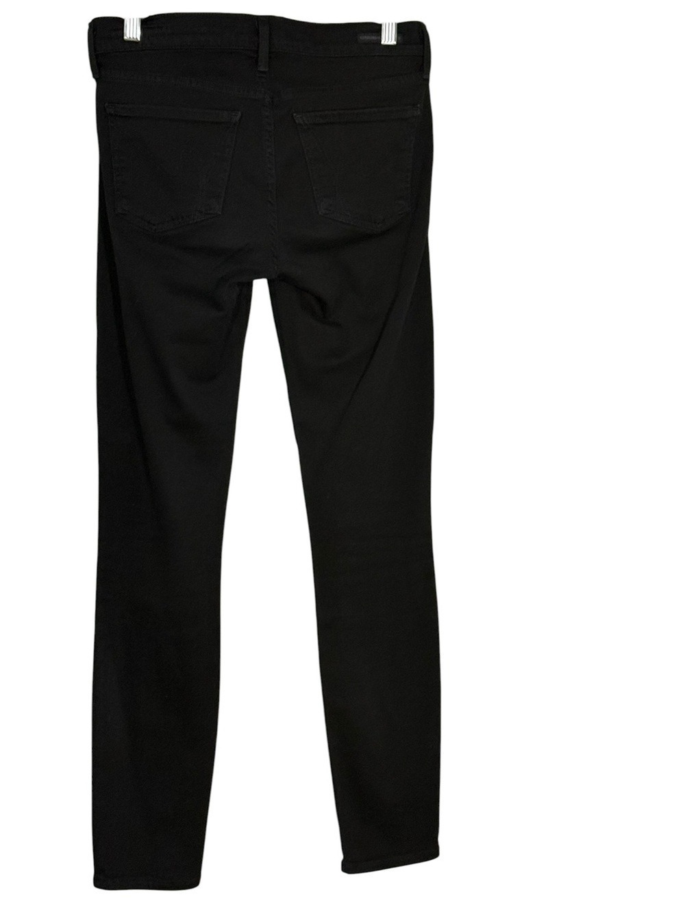 Citizens of Humanity Thompson Mid Rise Skinny Jeans Black Stretch Women
